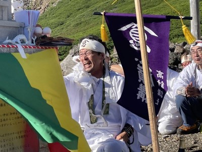 三の池白龍王様祠再建立開眼